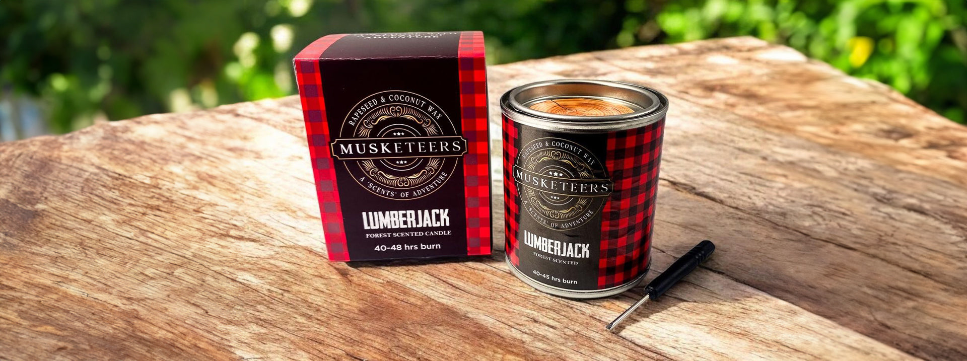 The Why Behind : The Lumberjack Candle