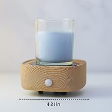 Wax Melt Burner Ceramic 3-in-1 Oil Burner Electric Candle Wax Burner