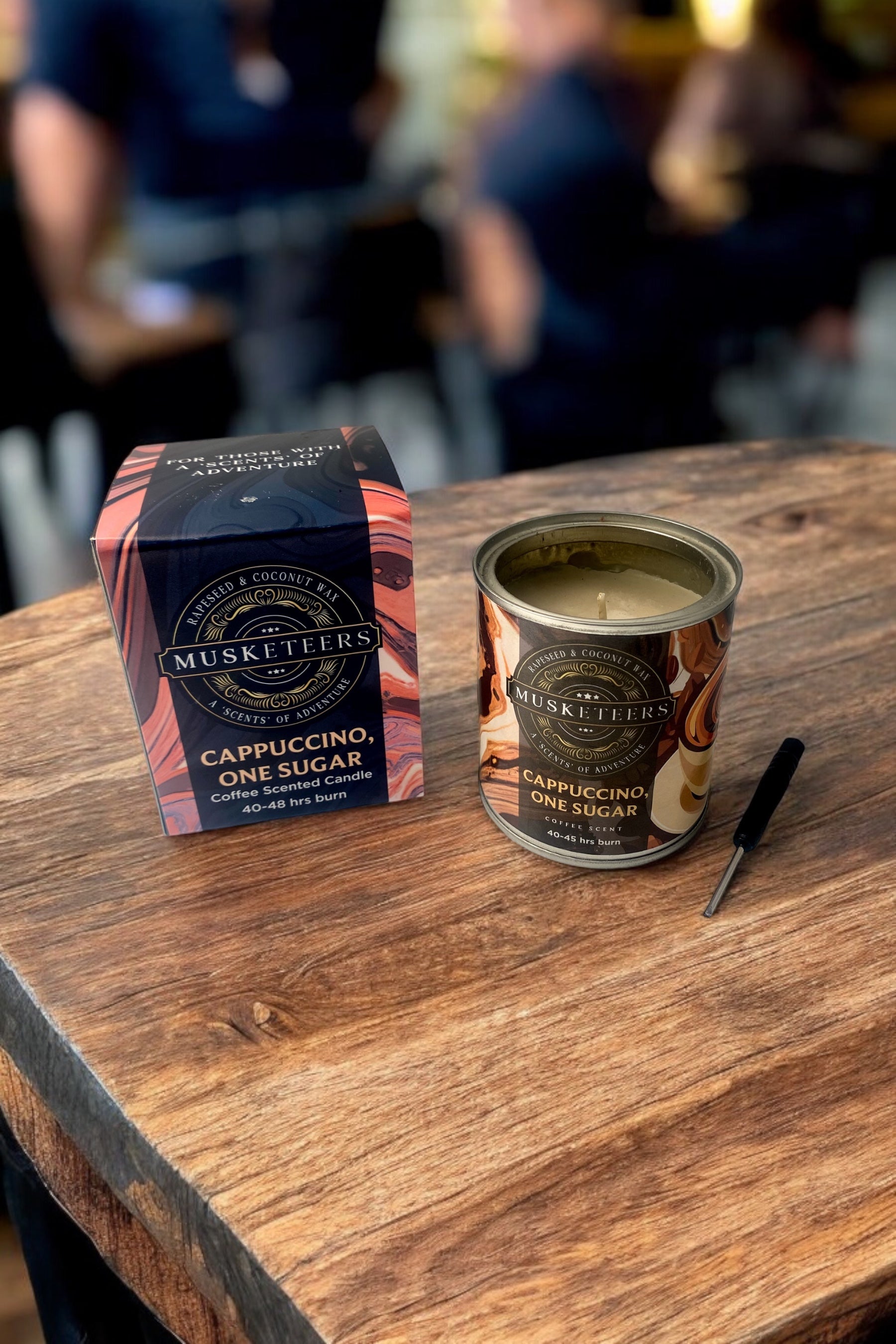 Cappuccino, 1 Sugar - Coffee Candle