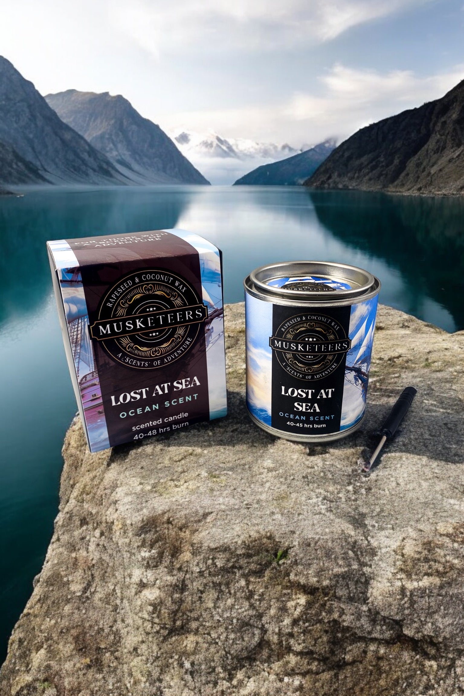 Lost at Sea - Ocean Scented MIni Candle