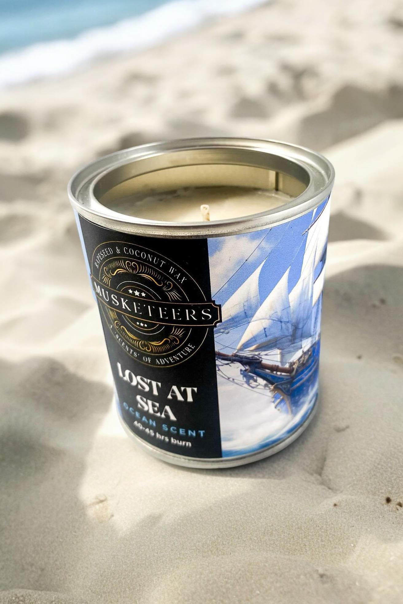 Lost at Sea - Ocean Scented MIni Candle
