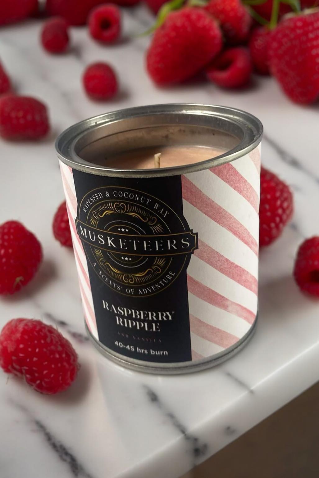 Raspberry Ripple - Raspberry/Vanilla Candle