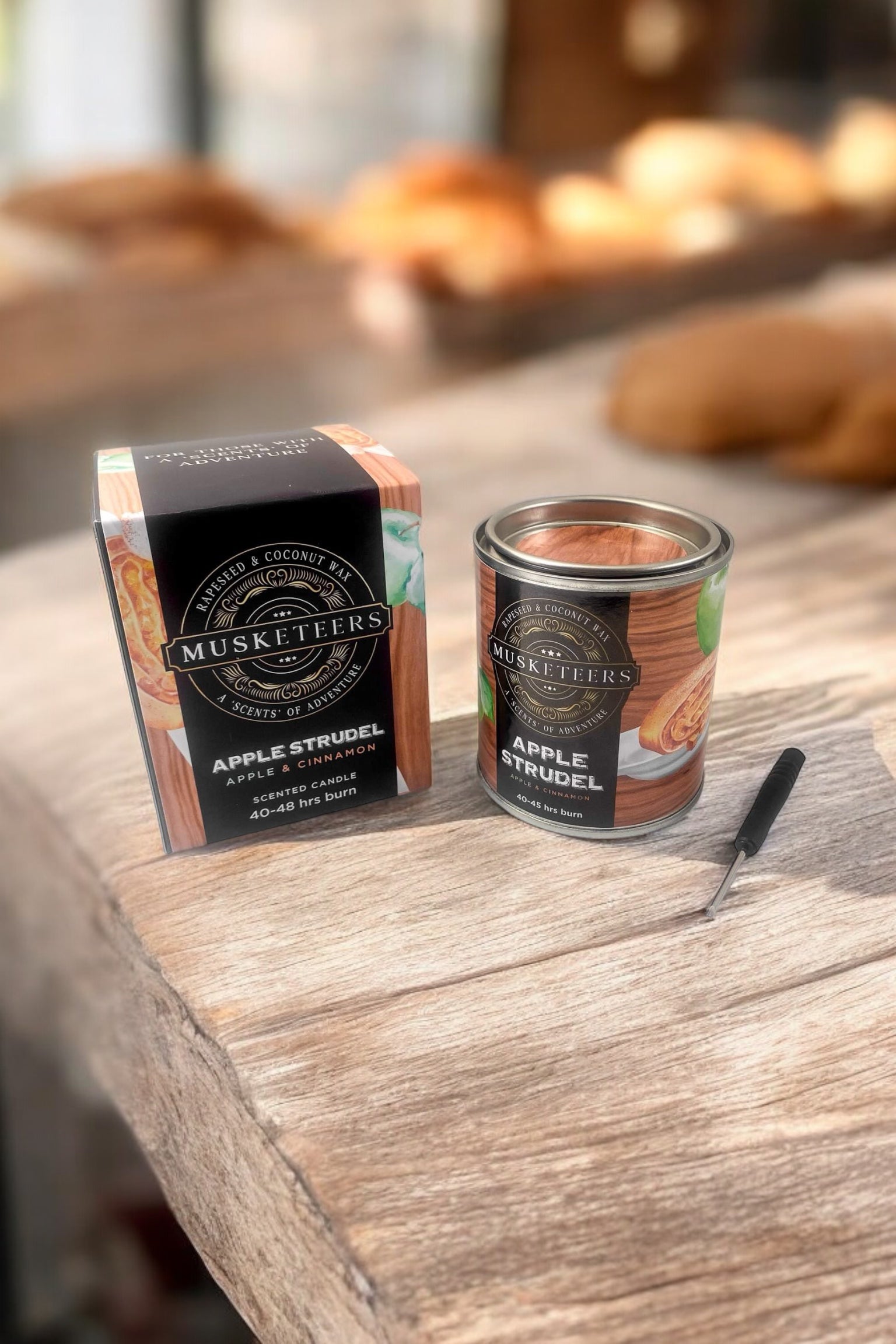 Apple Strudel Scented Mini Candle