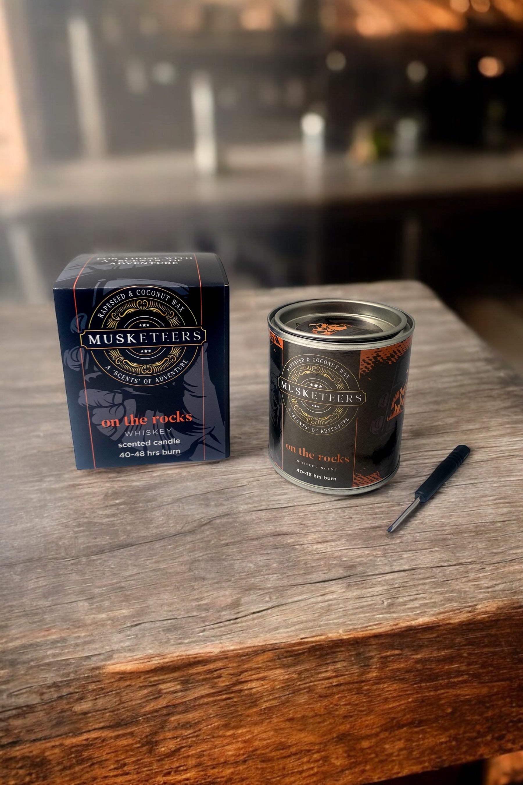 On the Rocks - Whiskey Scented Candle