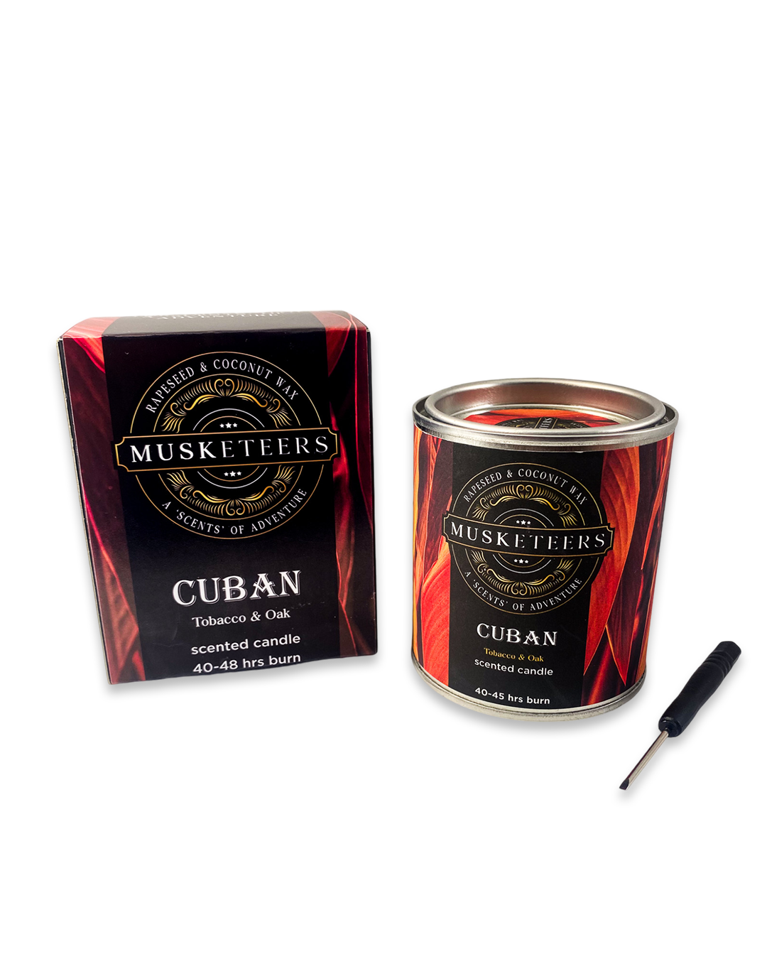 tobacco scented candle UK masculine fragrance