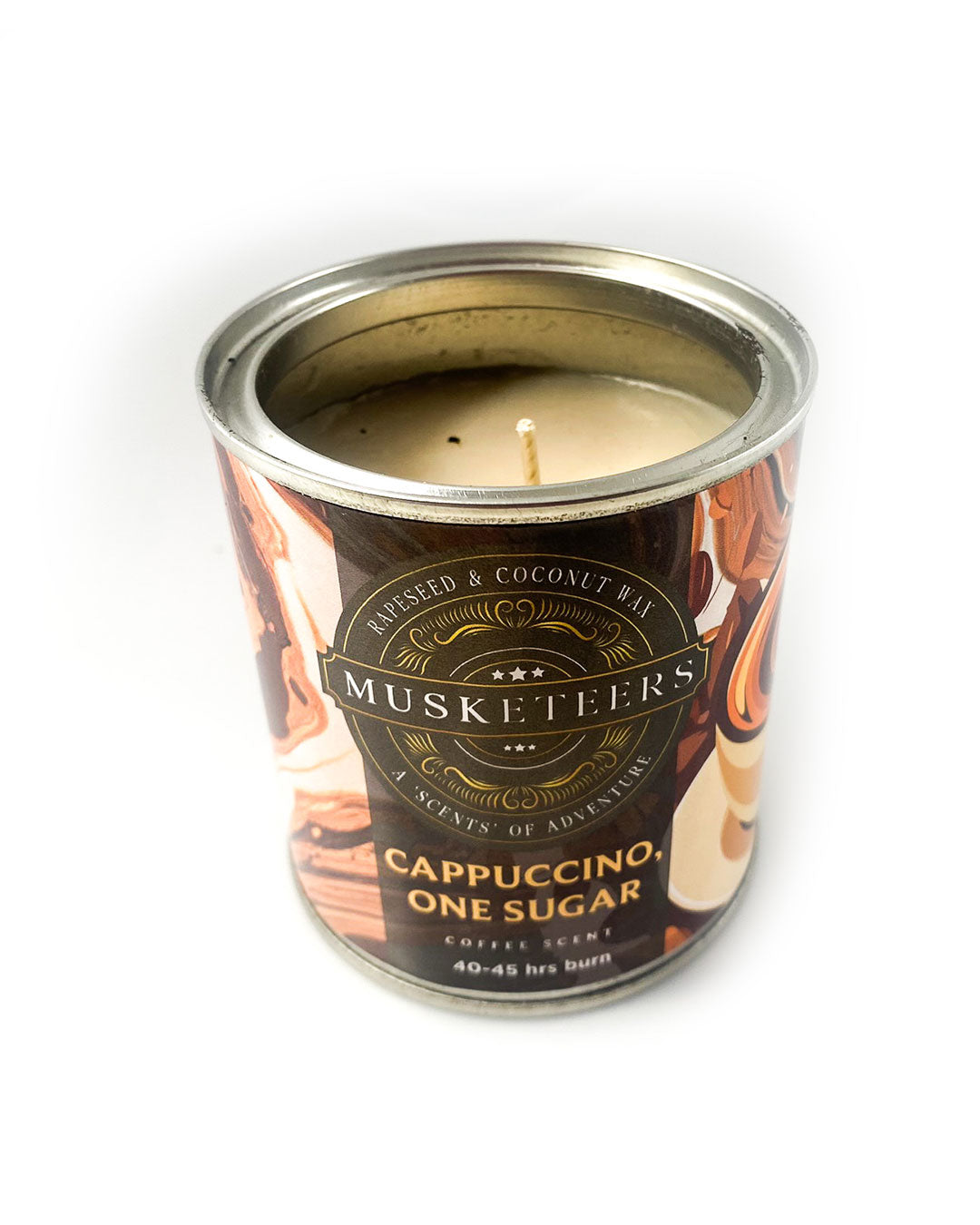 Cappuccino, 1 Sugar - Coffee Candle