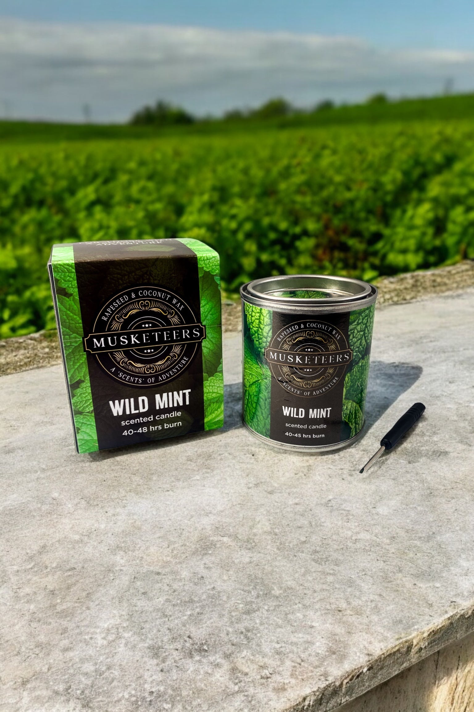 Wild Mint - Mint Scented Candle