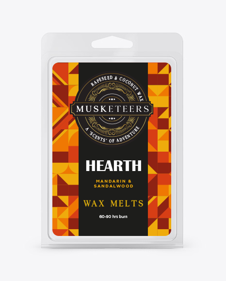Hearth - Mandarin & Sandalwood Wax Melts