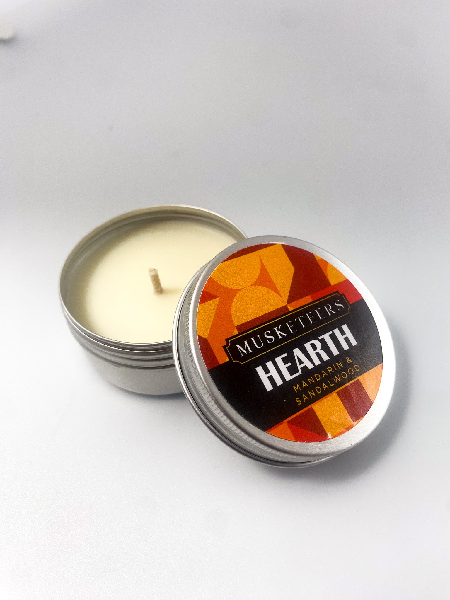 Hearth - Mandarin & Sandalwood Scented Candle