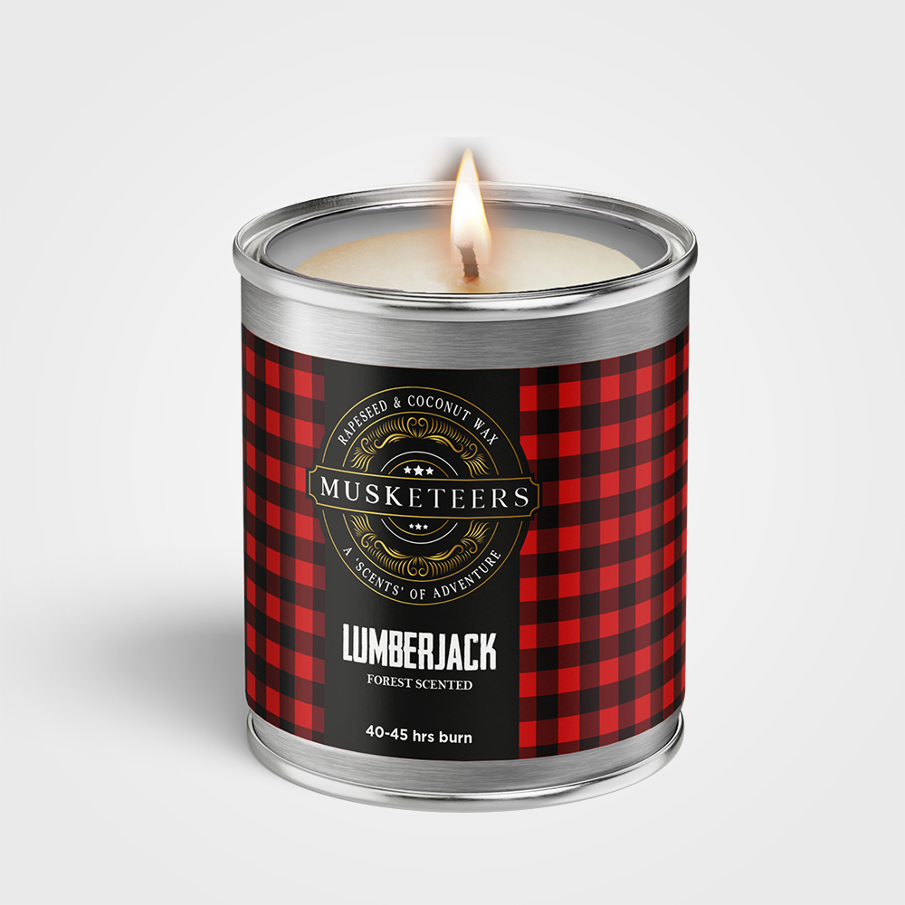 Lumberjack - Forest Candle
