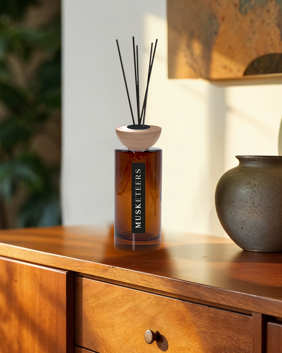 Steam Train Reed Diffuser – Smoky Masculine Home Fragrance