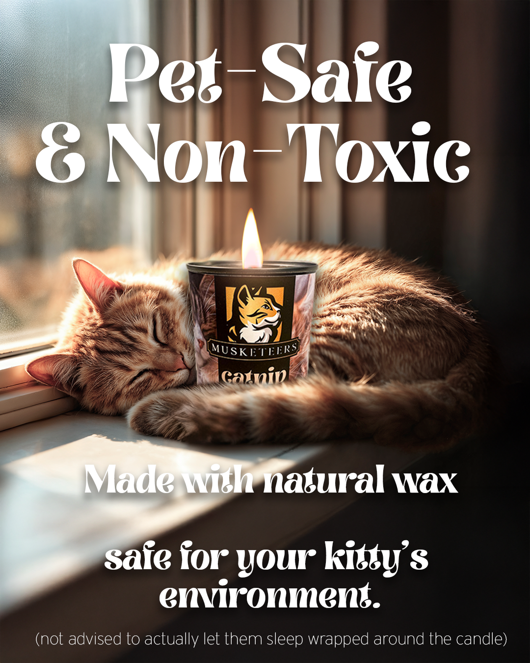 Catnip Candle for Cats – 100% Natural & Calming with Pure Catnip Essential Oil