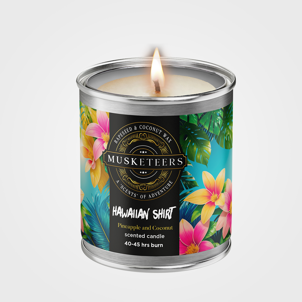 Hawaiian Shirt - Pineapple & Coconut Scented Candle