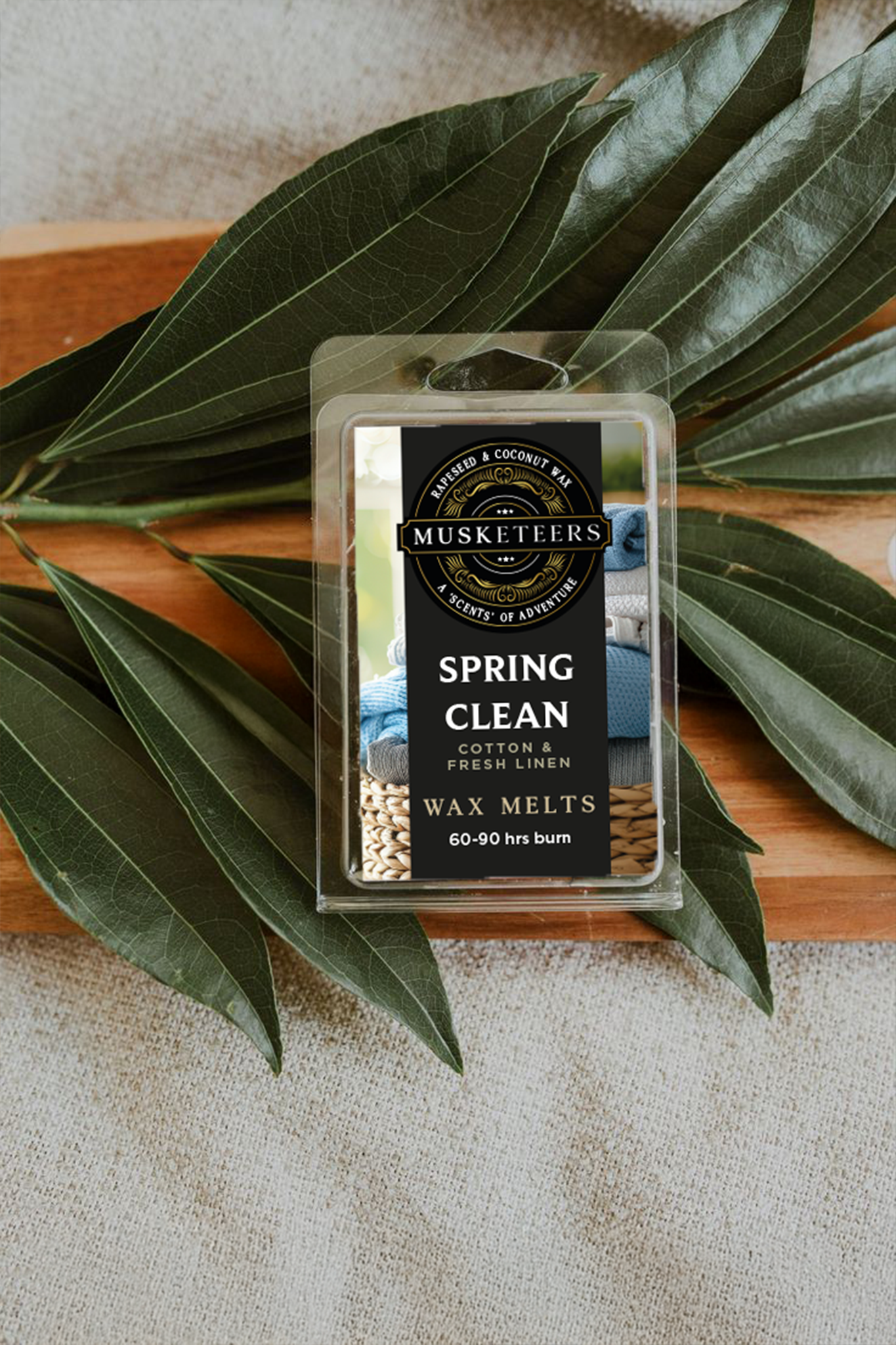 Spring Clean Wax Melts - Cotton & Fresh Linen