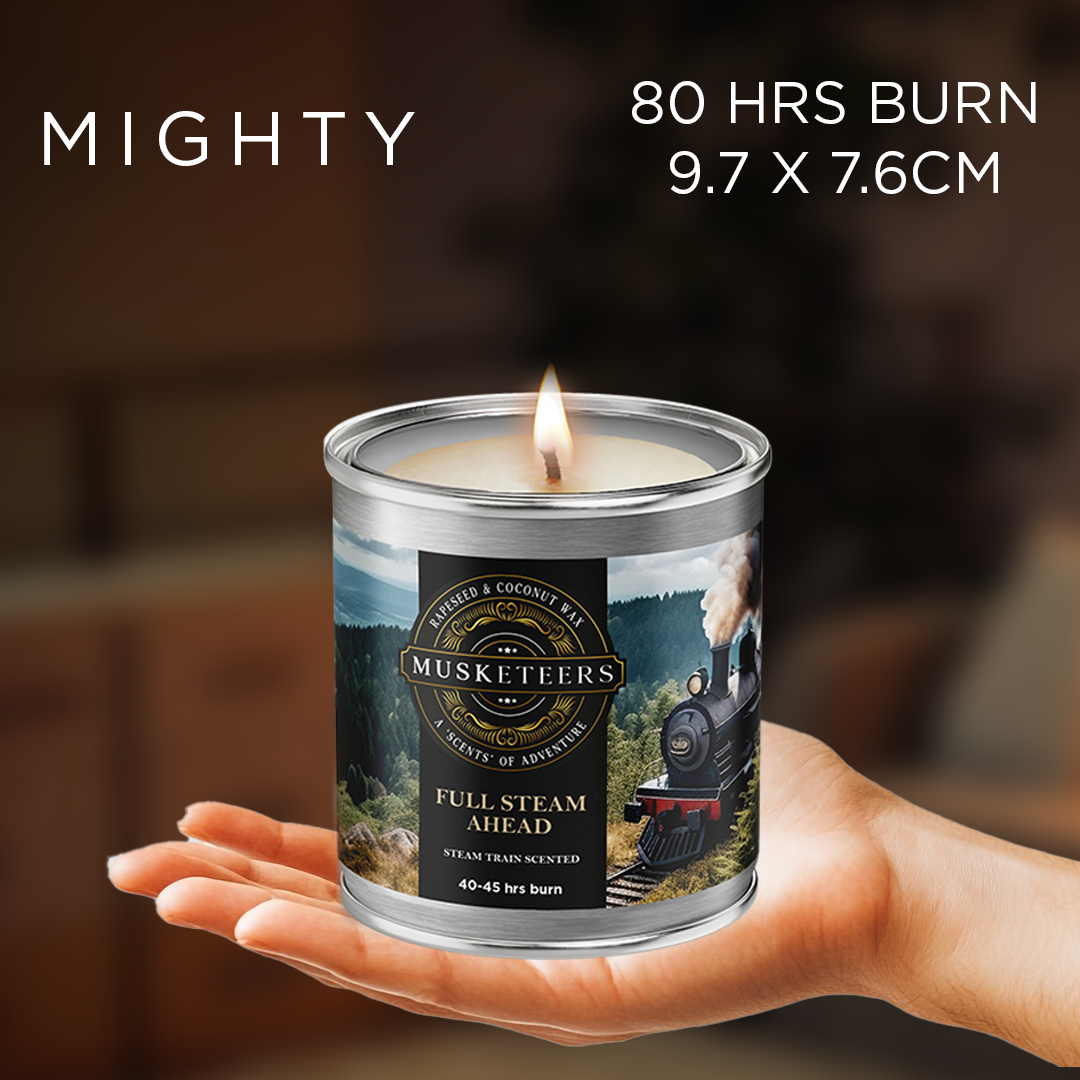 Full Steam Ahead - Steam Train Scented Masculine Candle