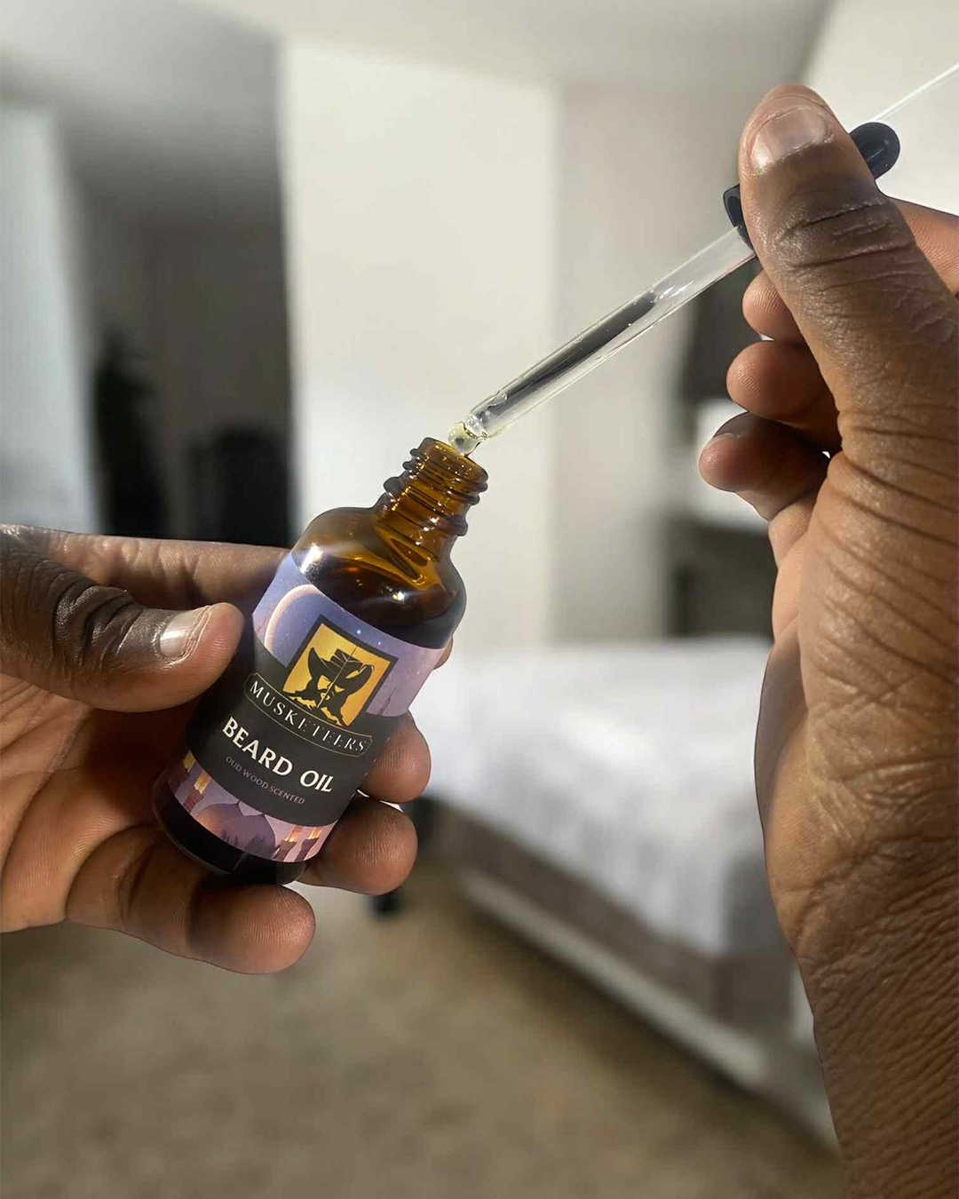 Oud Wood Scented Beard Oil