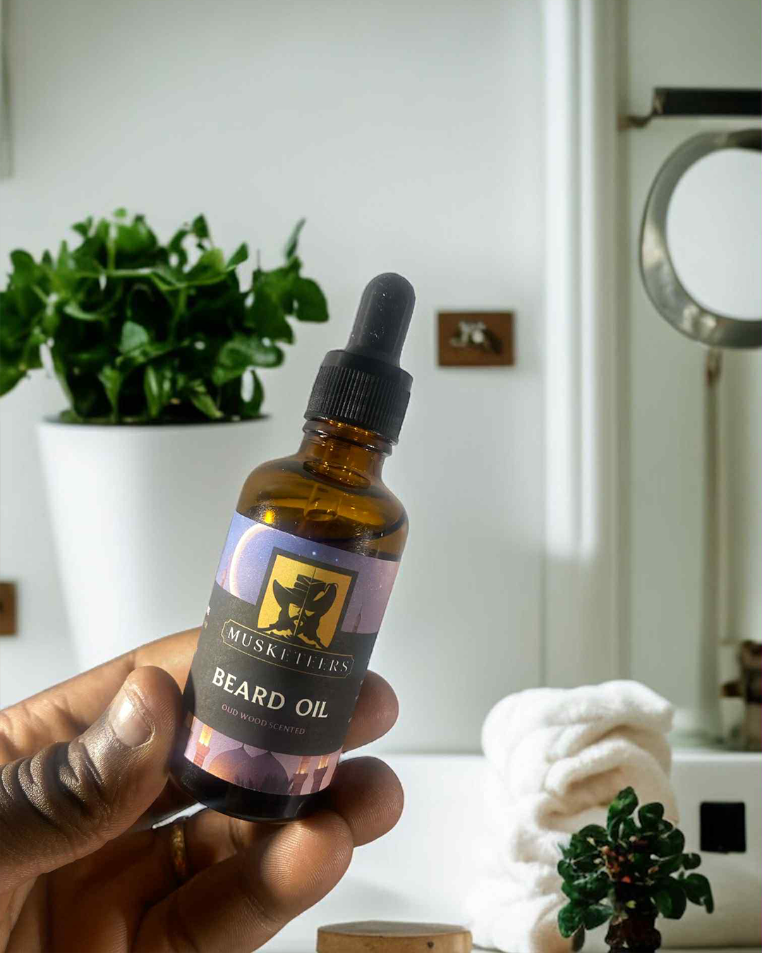 Oud Wood Scented Beard Oil