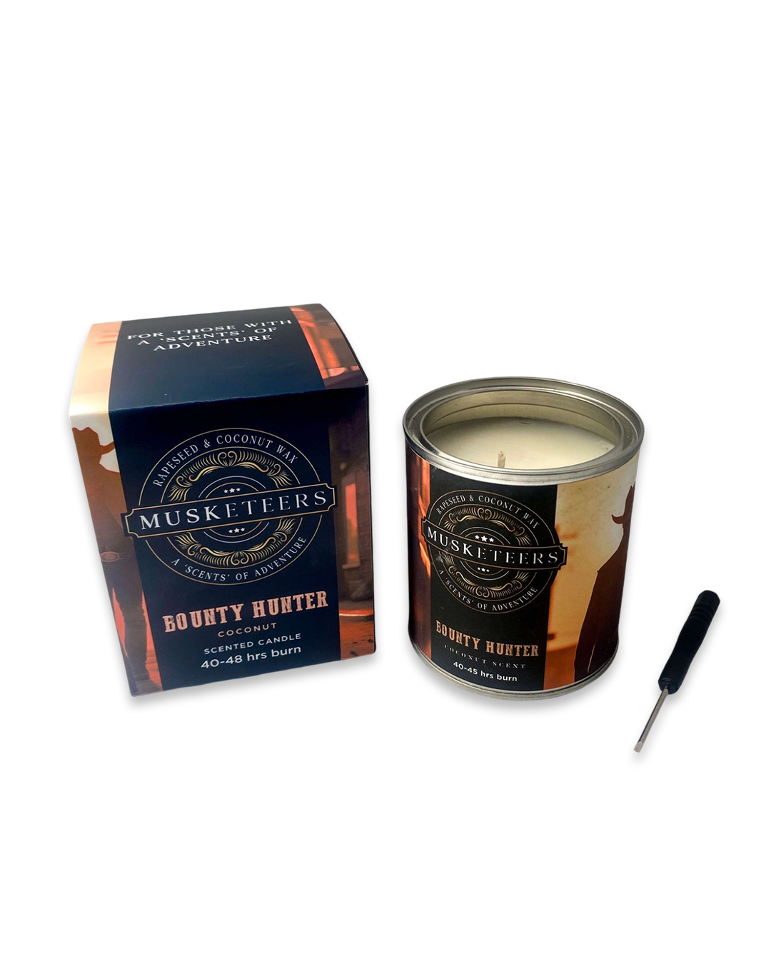 Bounty Hunter - Coconut Scented Candle