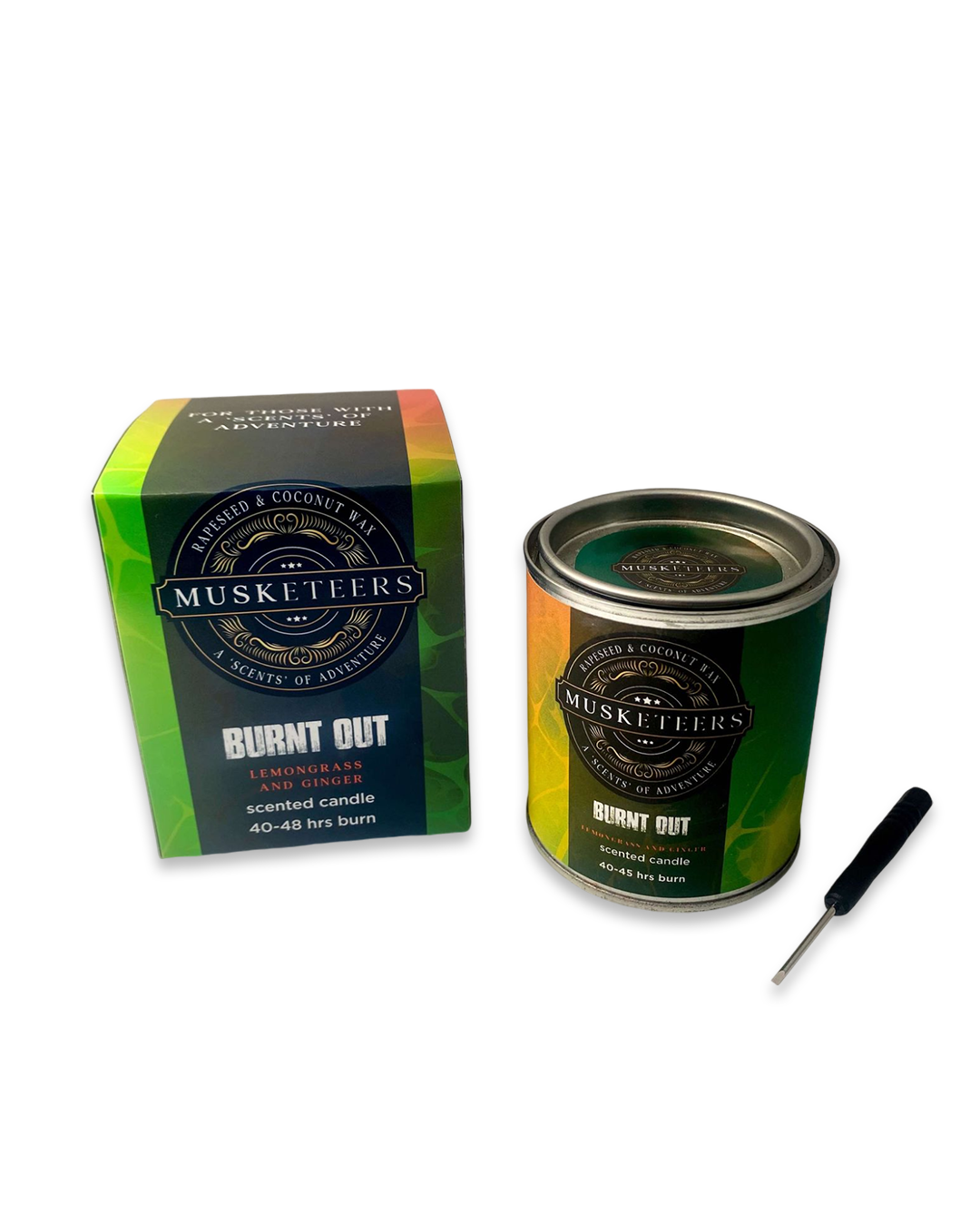 Burnt Out - Lemongrass/Ginger Candle