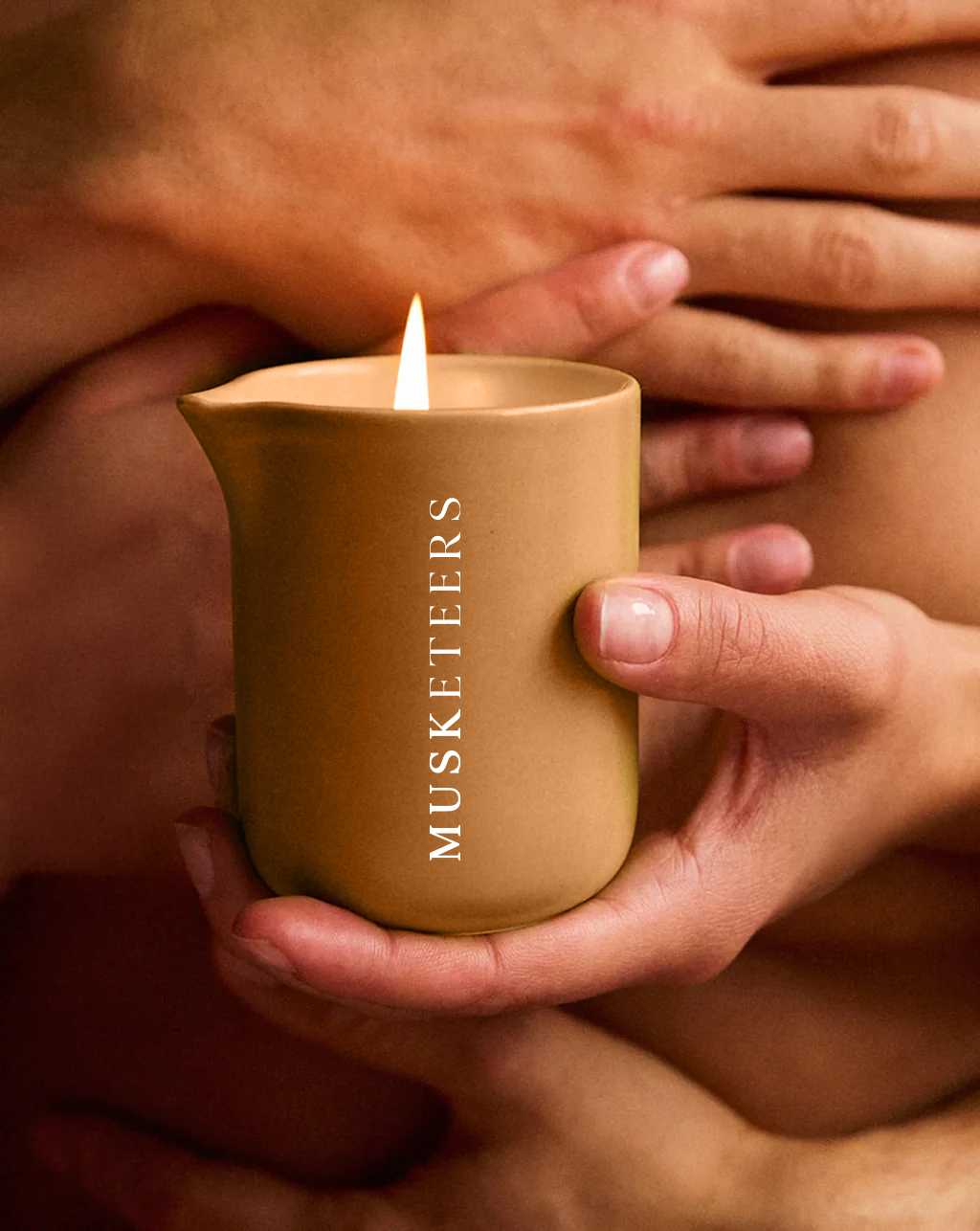 Massage Candle - Mandarin & Sandalwood Scented