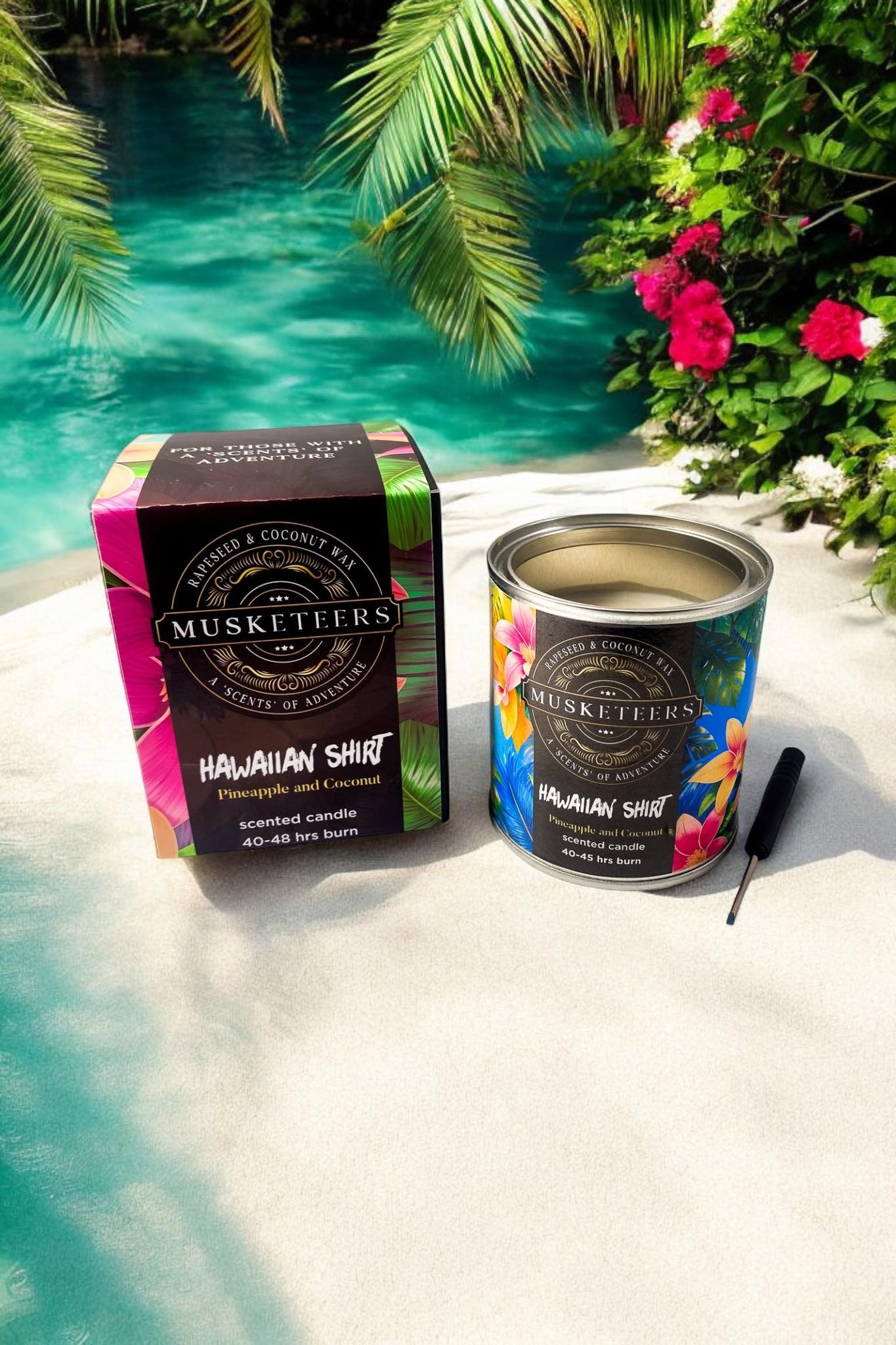 The Why Behind : Hawaiian Shirt Candle