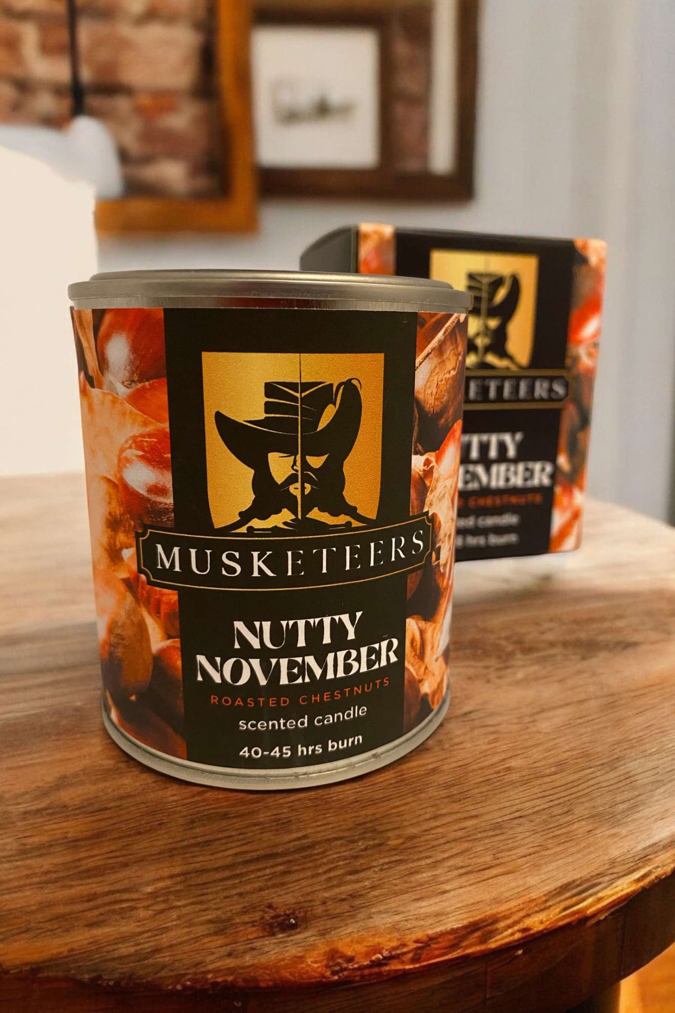 Nutty November - Roasted Chestnuts Scented Candle