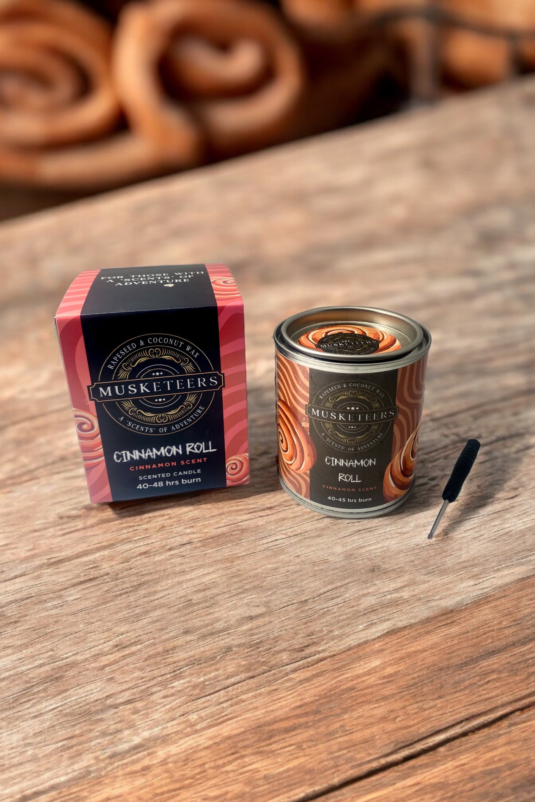 Cinnamon Roll Scented Candle