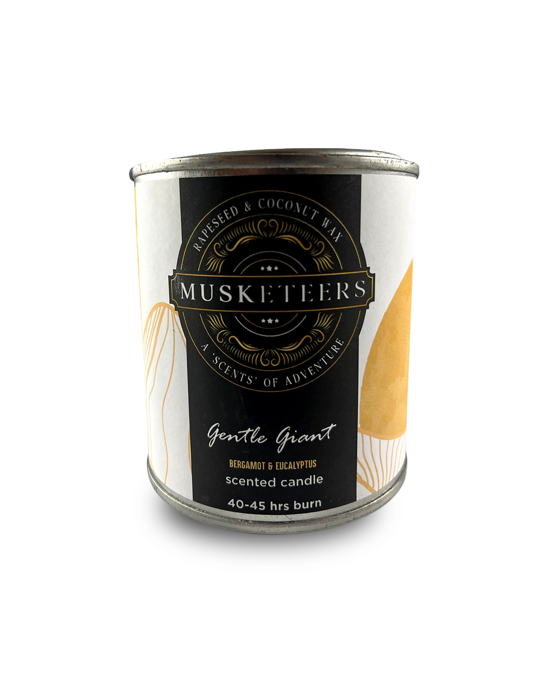 Gentle Giant - Bergamot & Eucalyptus Candle UK – Fresh Spa Masculine Candle