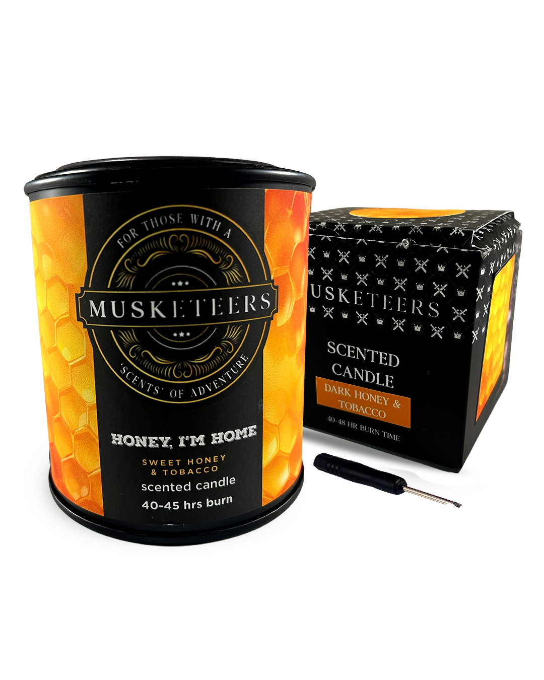 Honey I'm Home - Honey & Tobacco Candle