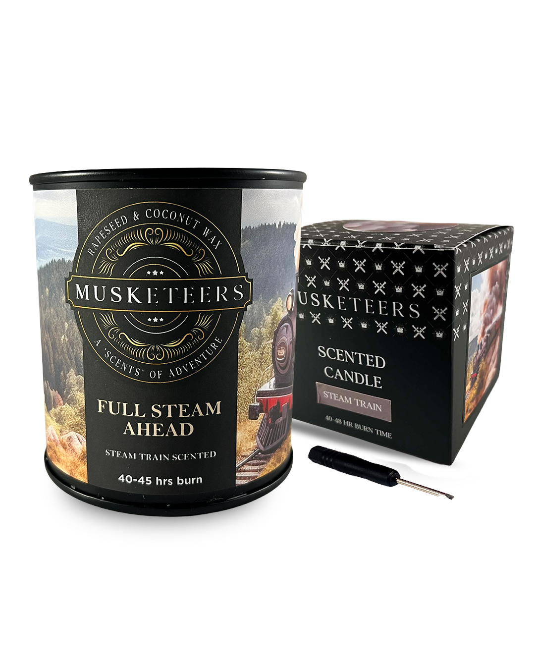 Full Steam Ahead - Steam Train Scented Masculine Candle