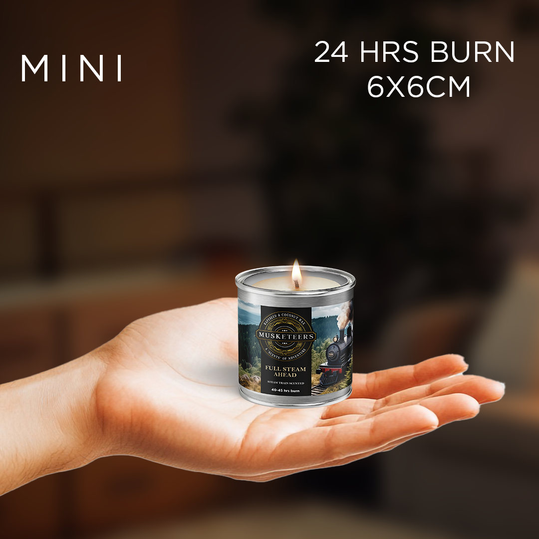 Full Steam Ahead - Steam Train Scented Masculine Candle