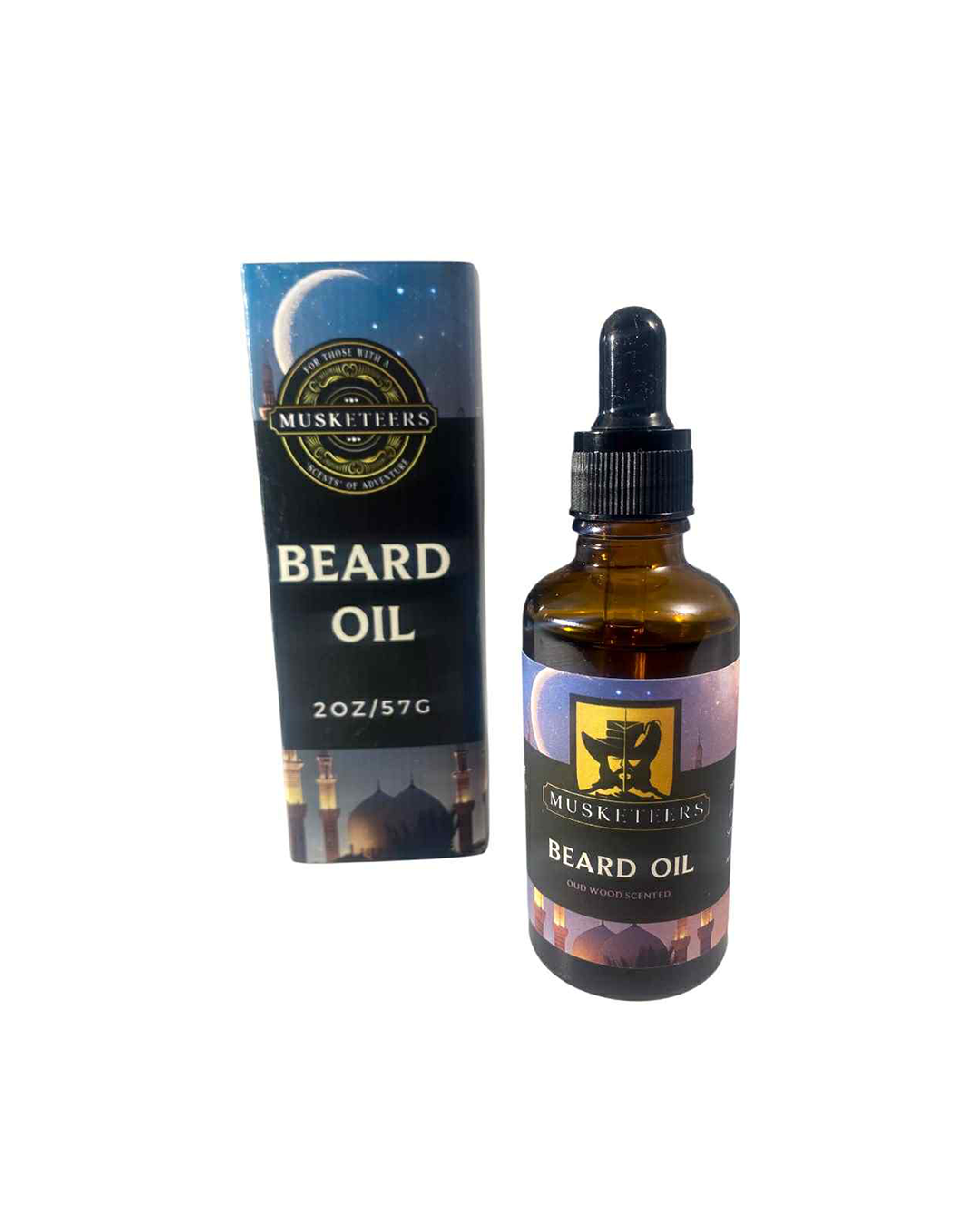 Oud Wood Scented Beard Oil