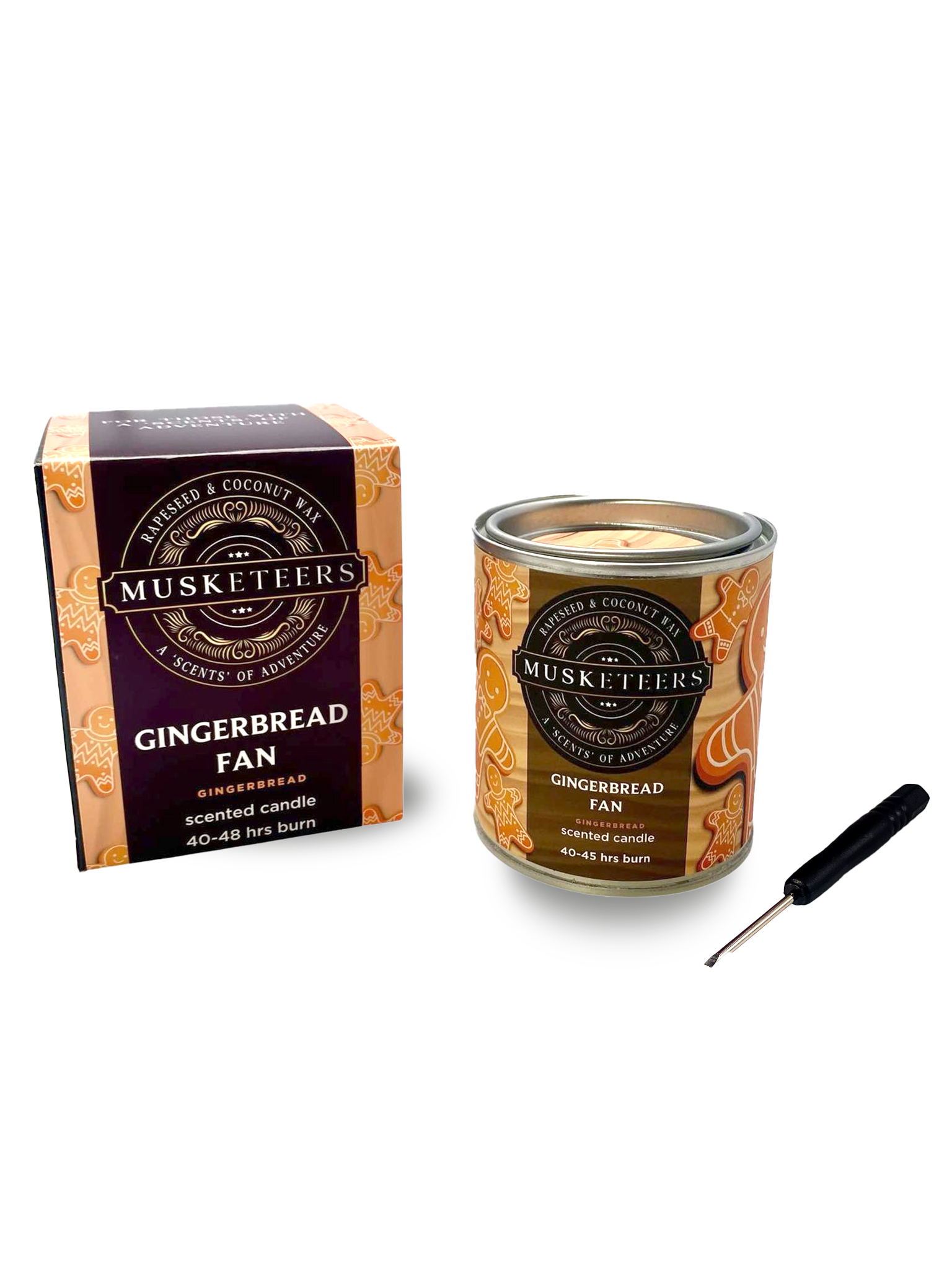 Gingerbread Fan - Gingerbread Scented Candle